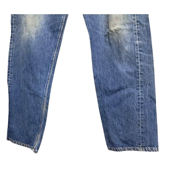 Vintage Levis 501 XX Jeans Madein USA Button Fly Shrink to Fit Blue Denim Levi S - Picture 12 of 15
